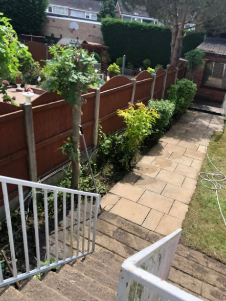 After Barker's Lawn Care work